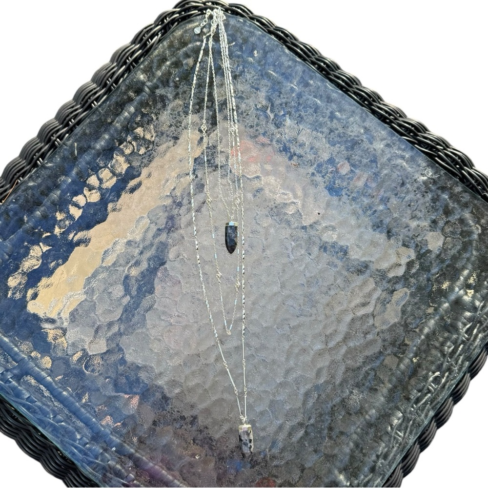 Stella & Dot 3 in 1 Layered Necklace VGUC - Picture 3 of 7